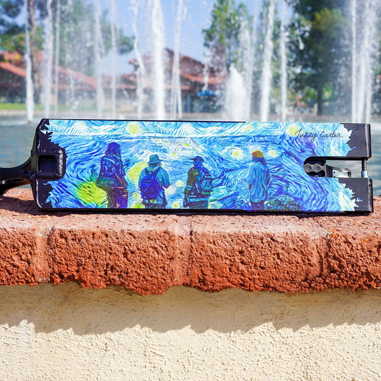 MGP MFX Juzzy Carter V2 Scooter Deck - Black 23" x 6"