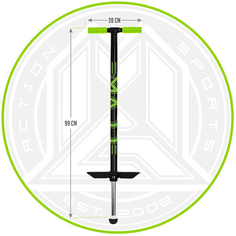 Madd Gear Pogo Stick - Black/Lime