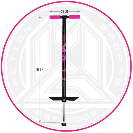 Madd Gear Pogo Stick - Black/Pink