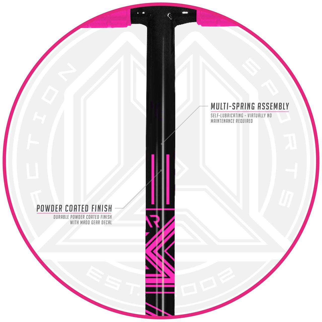 Madd Gear Pogo Stick - Black/Pink