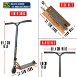 MGP VX Origin IV 550 Pro Stunt Scooter - Rust