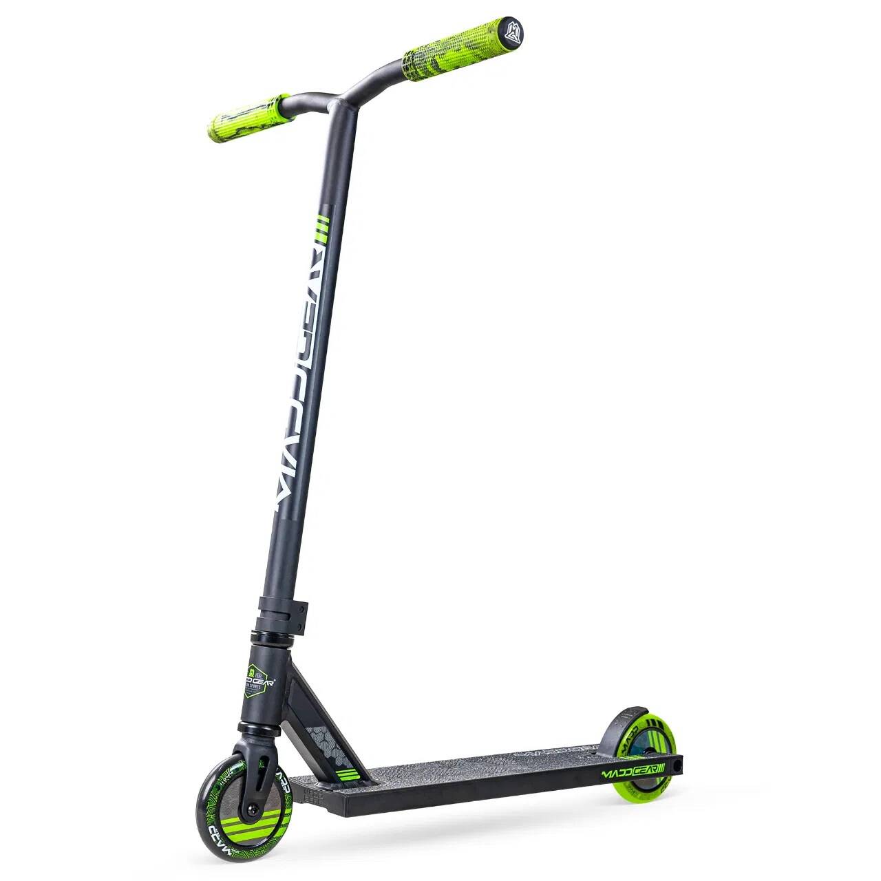 Madd Gear MG3 Zen Stunt Scooter - Black/Lime