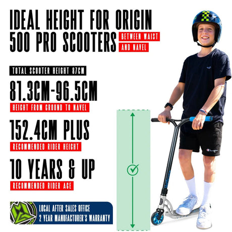 MGP VX Origin IV 500 Stunt Scooter - Scalene