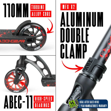 MGP VX Origin IV 500 Stunt Scooter - Trigon