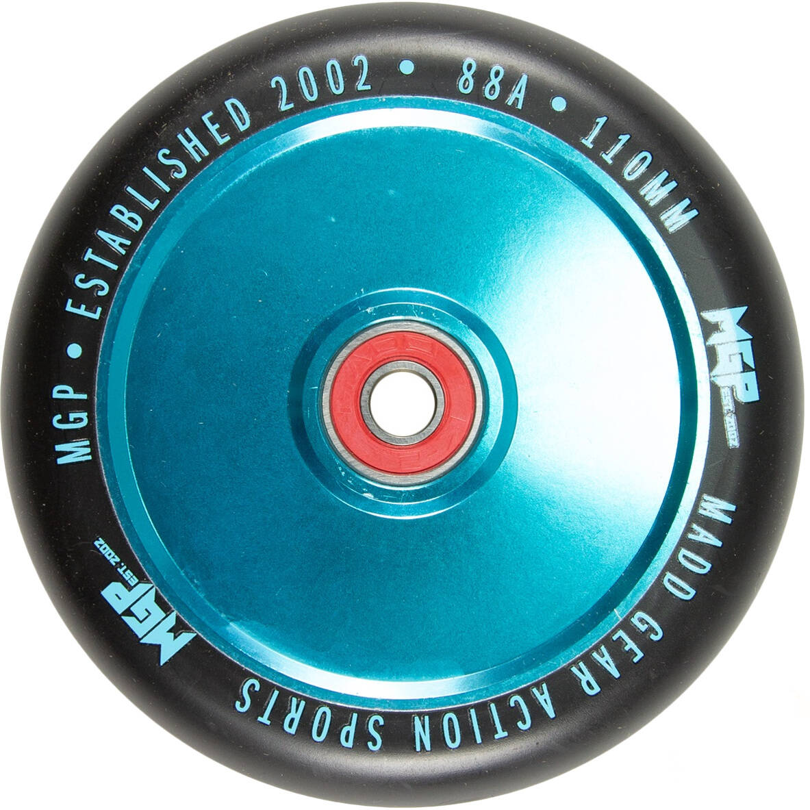 MGP Corrupt 110mm Scooter Wheel - Teal/Black