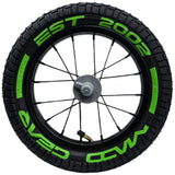 Madd Gear Metro Glide 300 Scooter Wheel - Black/Green
