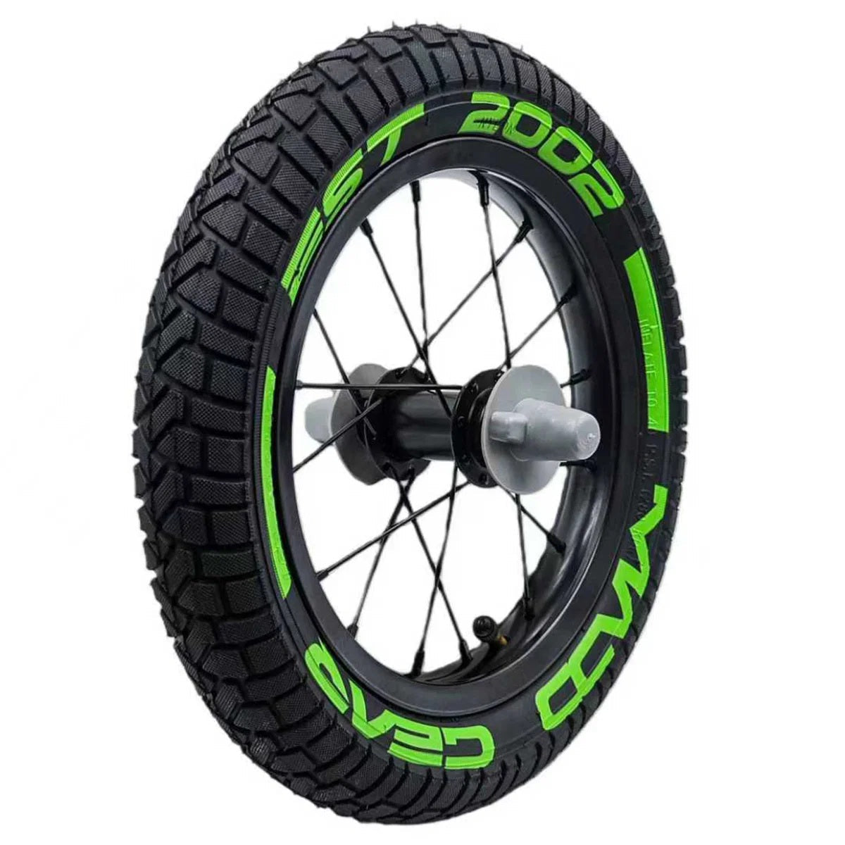 Madd Gear Metro Glide 300 Scooter Wheel - Black/Green