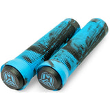 MGP 150mm Swirl Grind Scooter Grips - Blue/Black
