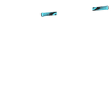 MGP 150mm Swirl Grind Scooter Grips - Teal/Black