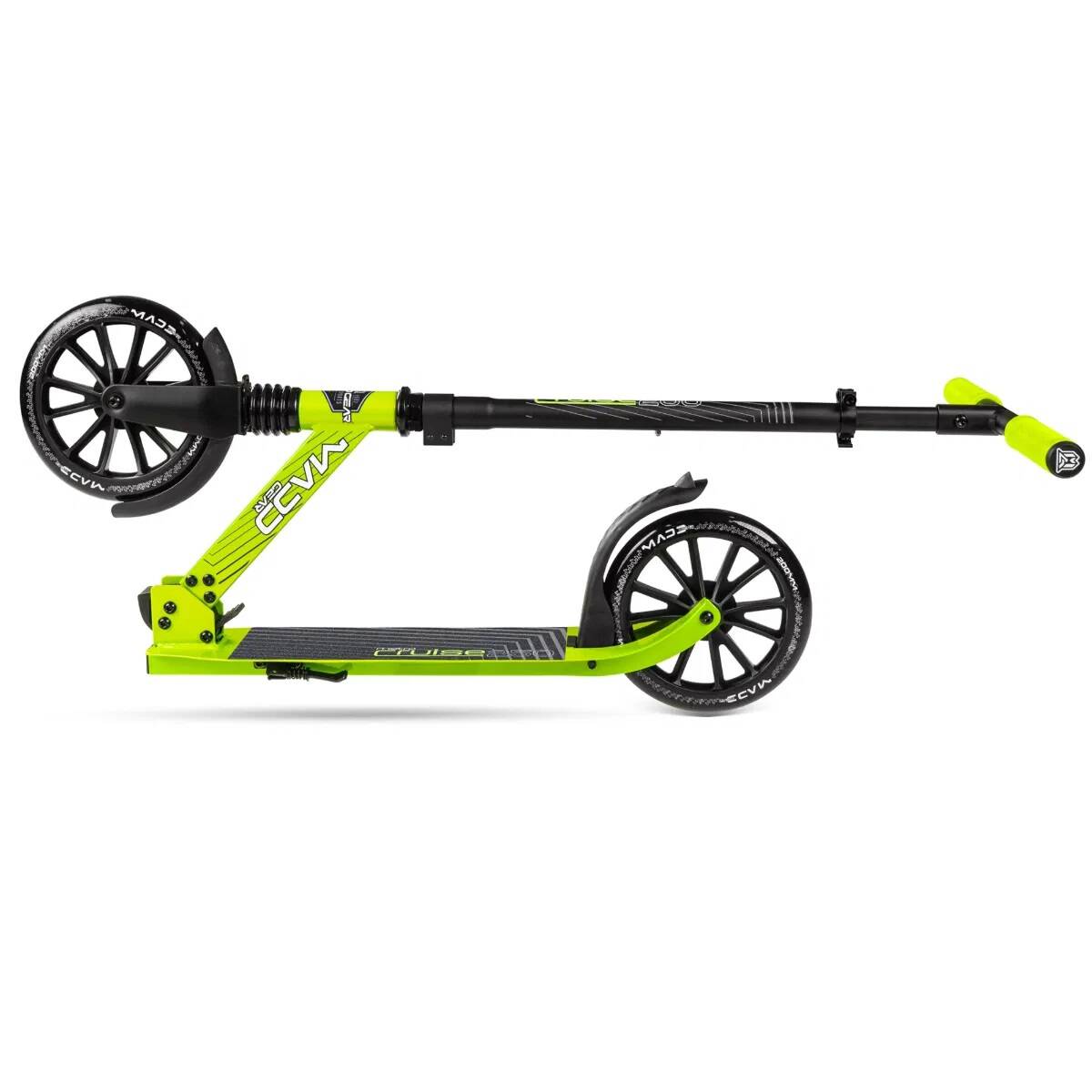 Madd Gear Metro Cruise 250 Scooter - Black/Lime