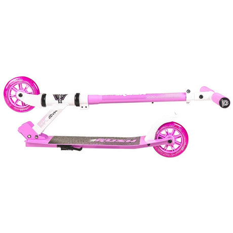 Madd Gear Rush 125 Scooter - White/Purple