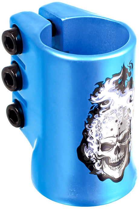MGP Oversized Hot head Triple Collar Clamp - Blue