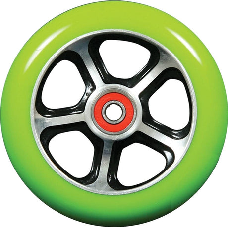 MGP DDAM CFA Scooter Wheel - Black / Green 110mm