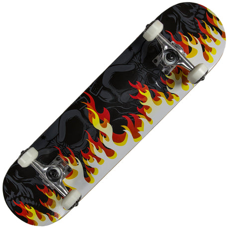 MGP Gangsta Series Complete Skateboard - On Fire 7.75''