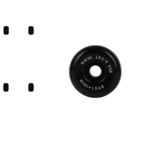 Mini Logo A-Cut 2 Hybrid 95a Skateboard Wheels - Black 56mm (Pack of 4)