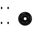 Mini Logo A-Cut 2 Hybrid 90a Skateboard Wheels - Black 58mm (Pack of 4)