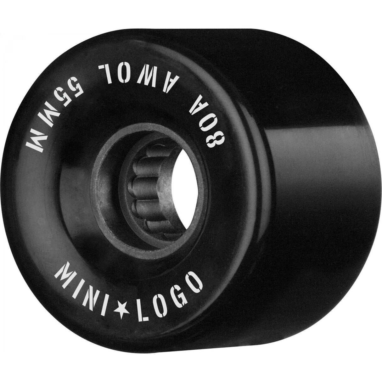 Mini Logo AWOL 80a Skateboard Wheels - Black 55mm (Pack of 4)