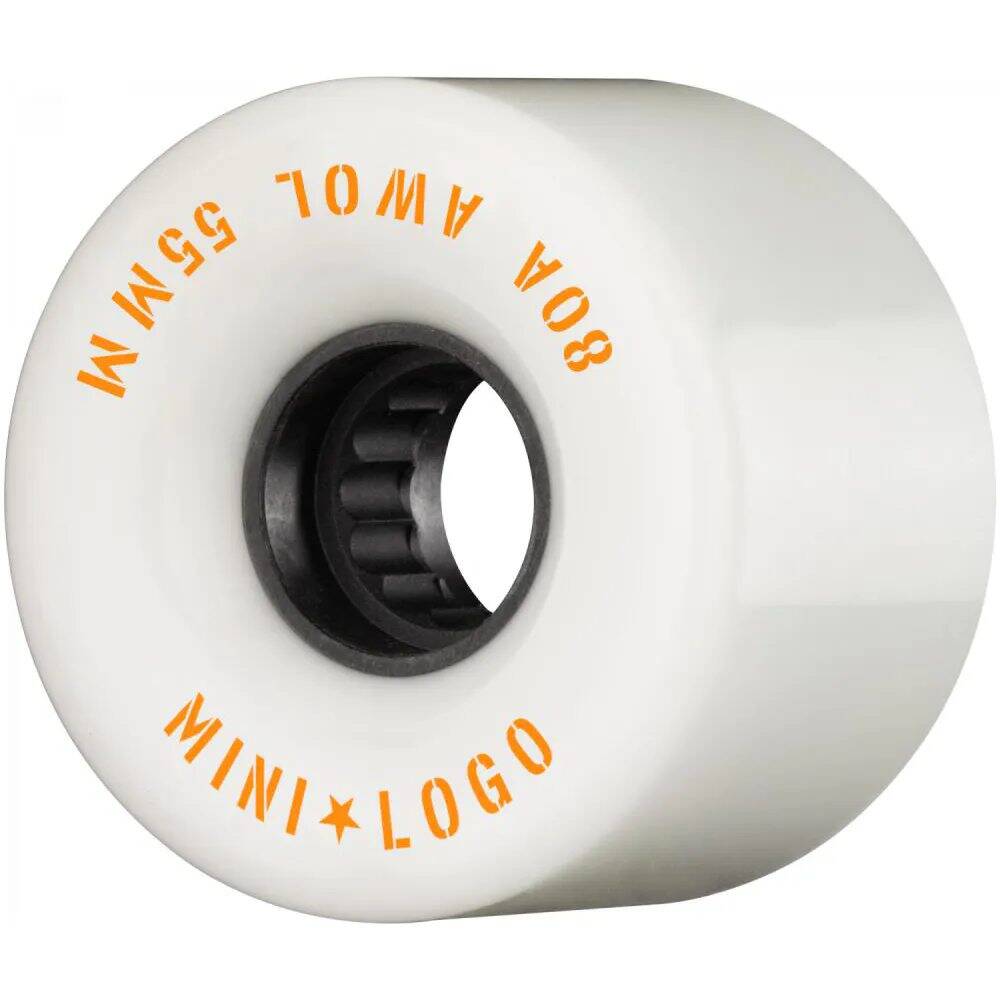 Mini Logo AWOL 80a Skateboard Wheels - White 55mm (Pack of 4)