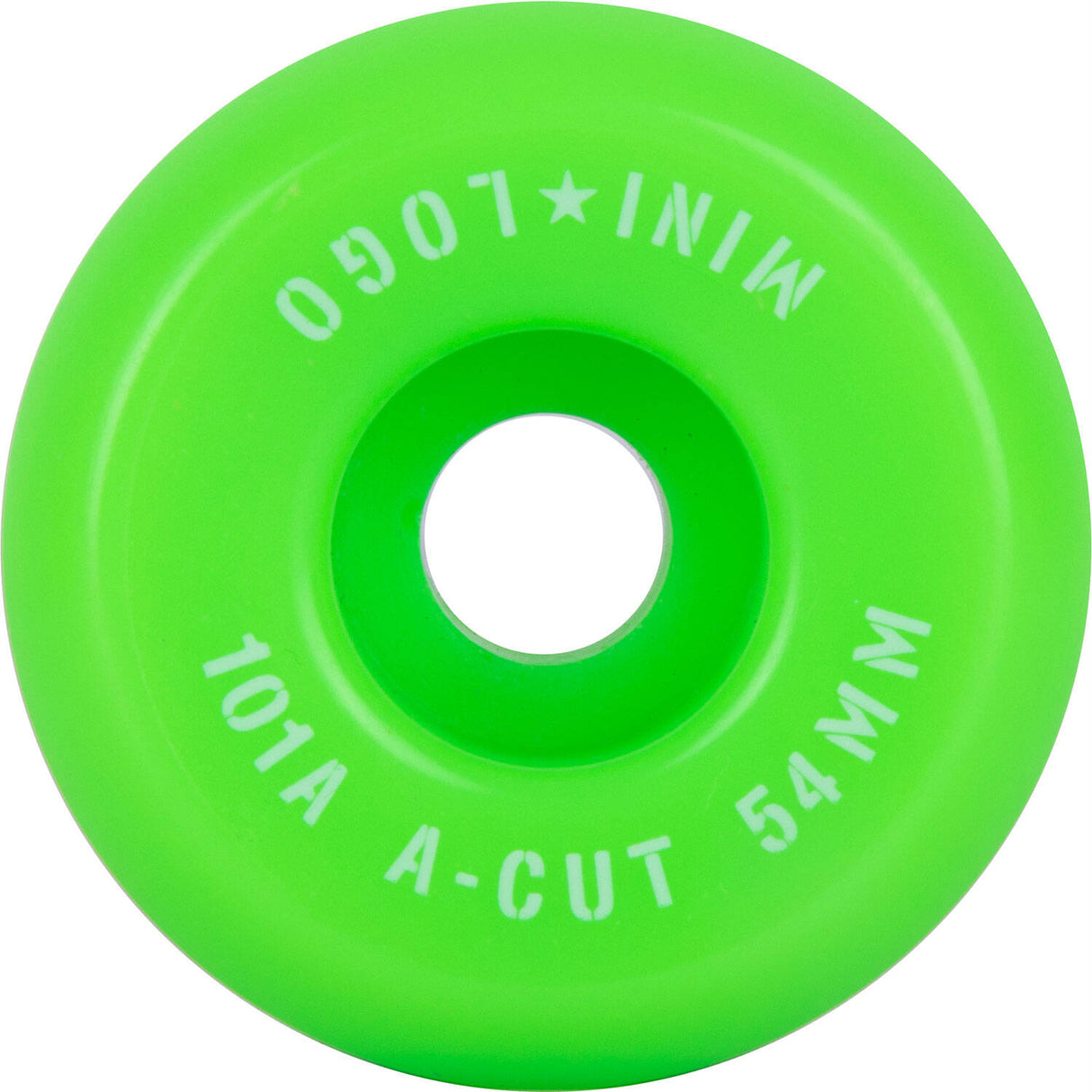 Mini Logo A-Cut 2 101a Skateboard Wheels - Green 54mm