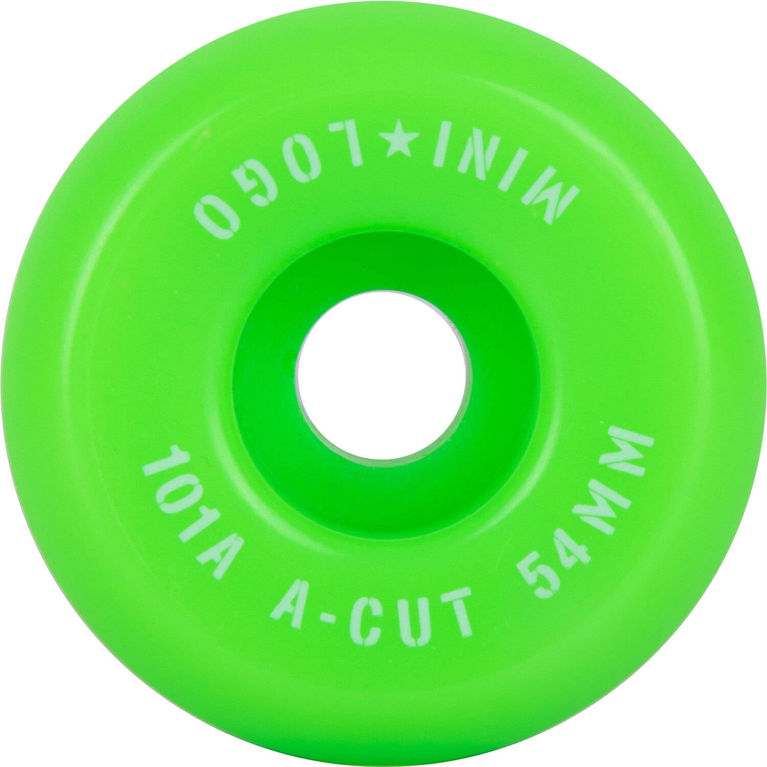 Mini Logo A-Cut 2 101a Skateboard Wheels - Green 54mm