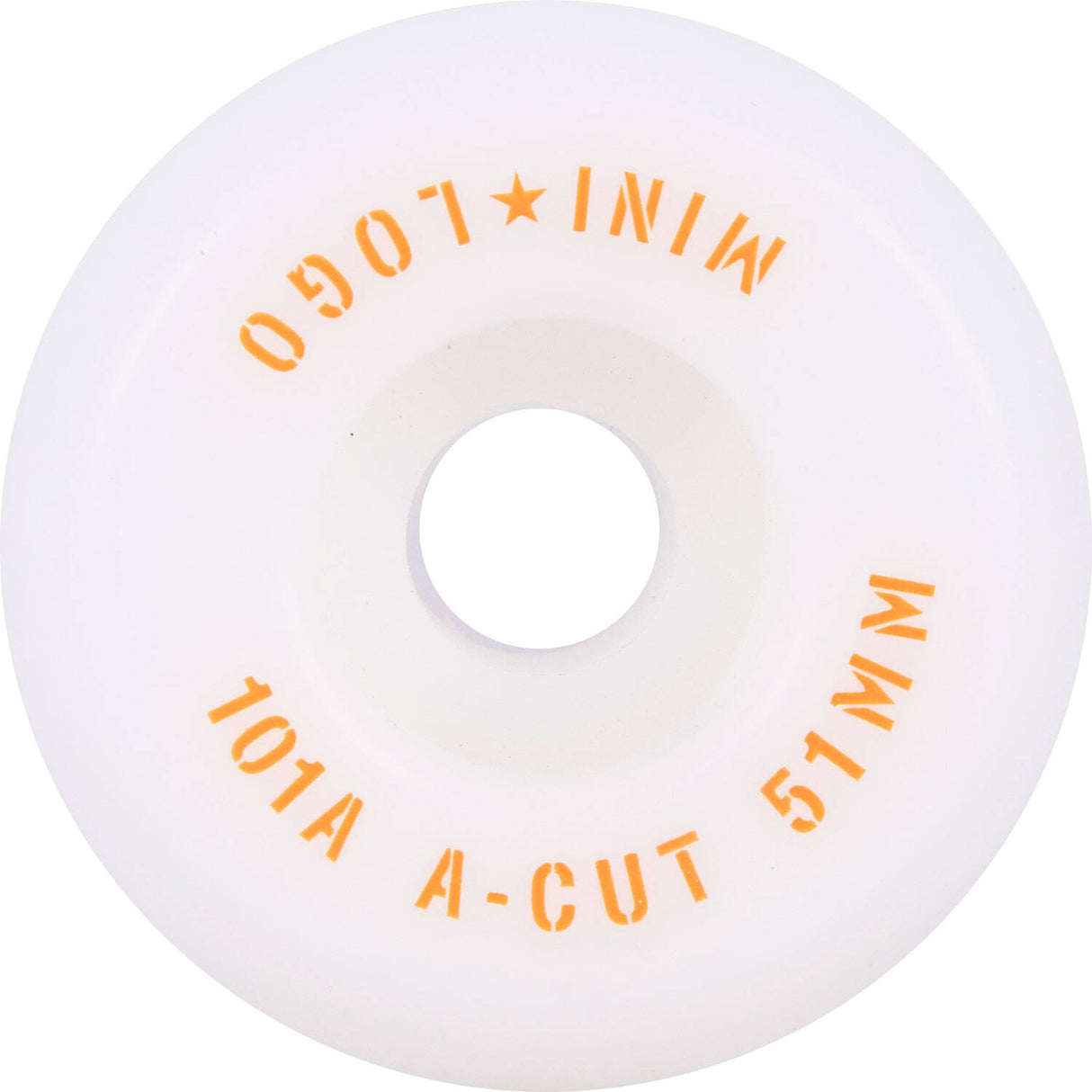 Mini Logo A-Cut 2 101a Skateboard Wheels - White 51mm