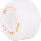 Mini Logo A-Cut 2 101a Skateboard Wheels - White 51mm