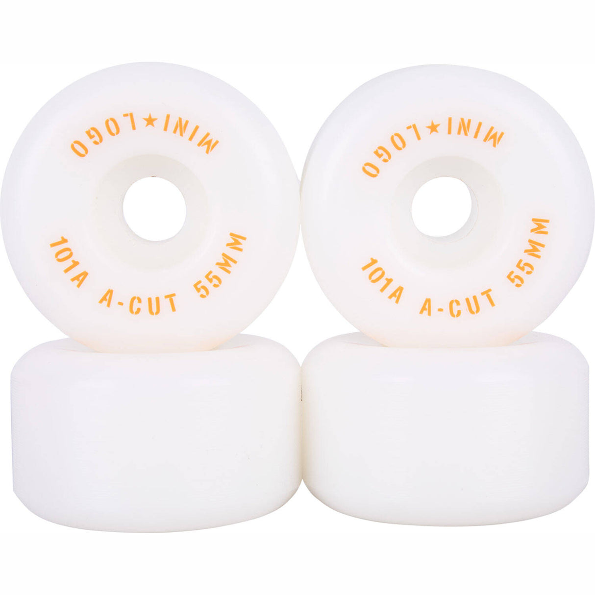 Mini Logo A-Cut 2 101a Skateboard Wheels - White 55mm