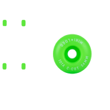 Mini Logo C-Cut 2 101a Skateboard Wheels - Green 54mm