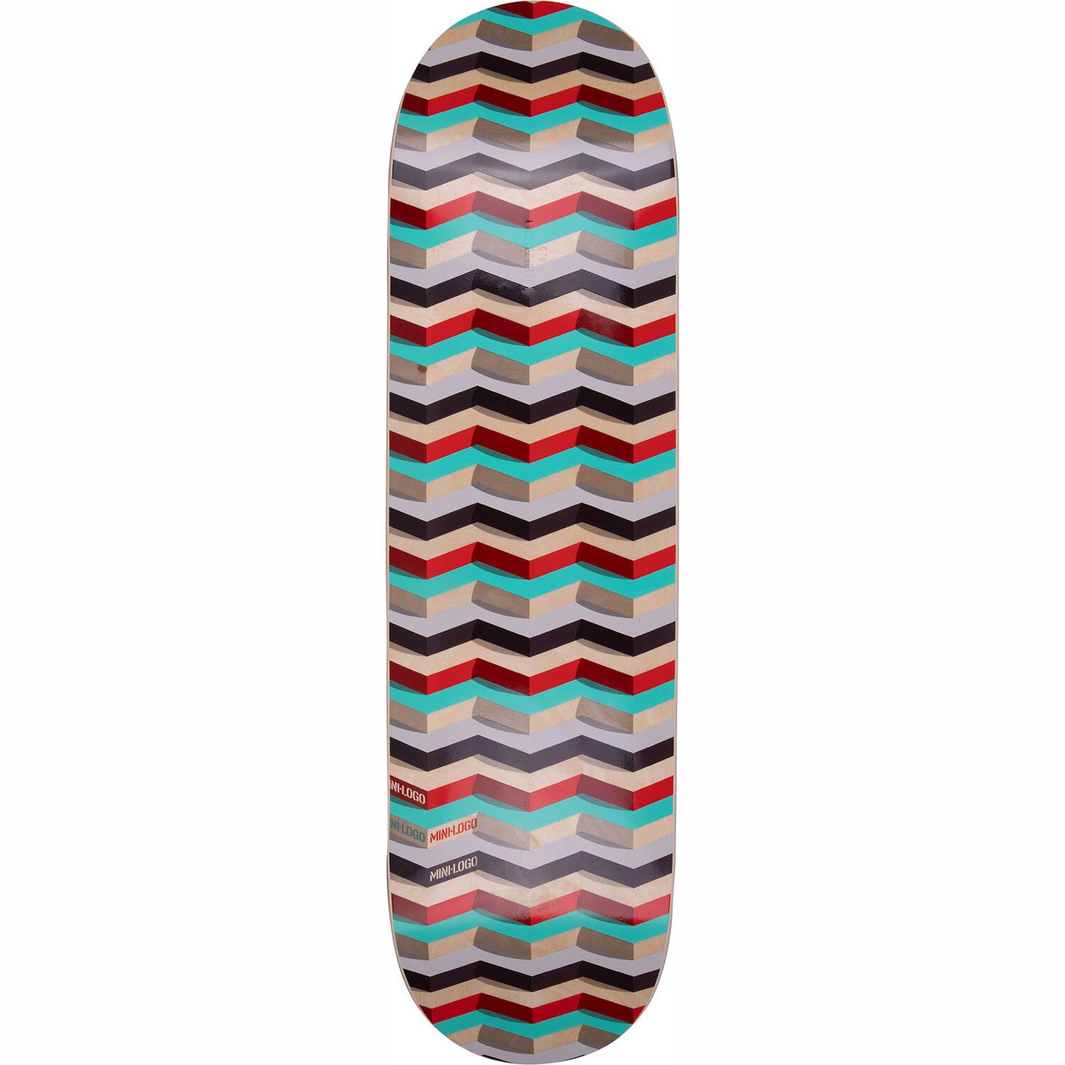 Mini Logo Patterns Skateboard Deck - Steps 8.5"