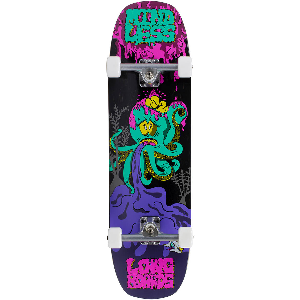 Mindless Octopuke Complete Cruiser - Pink/Purple 32.5'' 