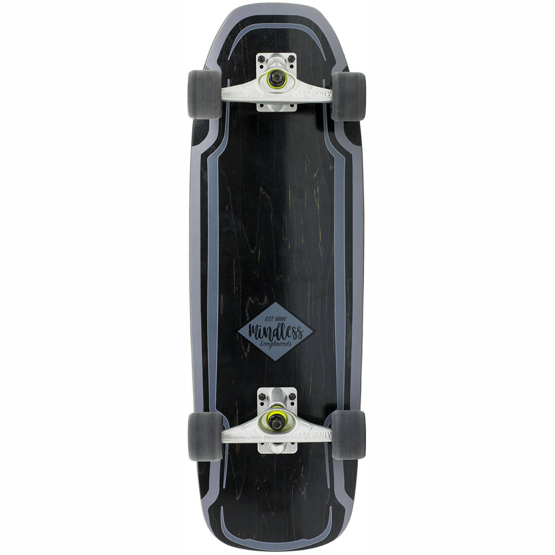 Mindless Surf Skate Complete Cruiser - Black 30''