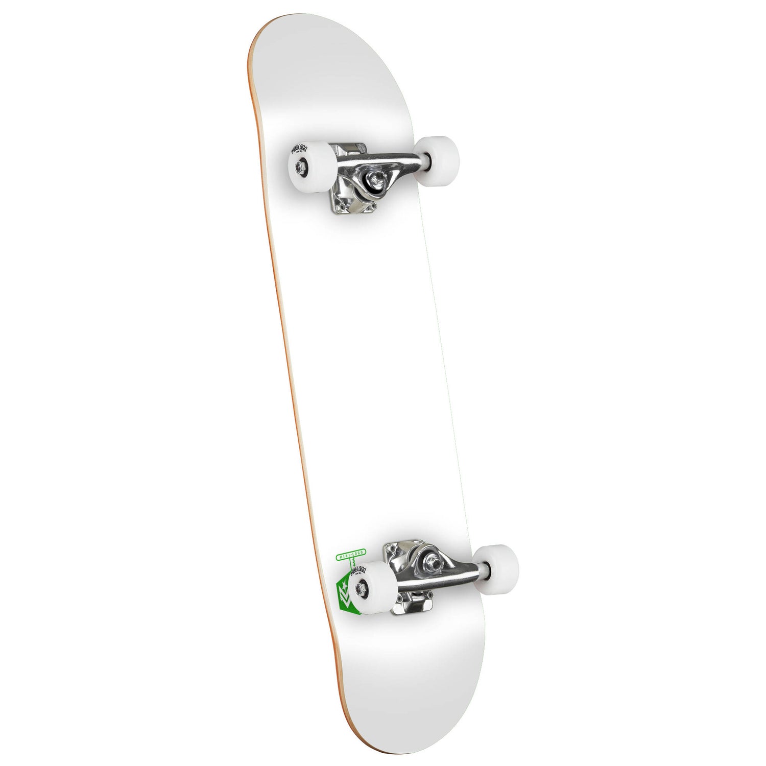 Mini Logo Chevron Detonator Birch #291 Complete Skateboard - Solid White 7.75''