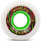 Mindless Sucka Skateboard Wheels - White 55mm (Pack of 4)