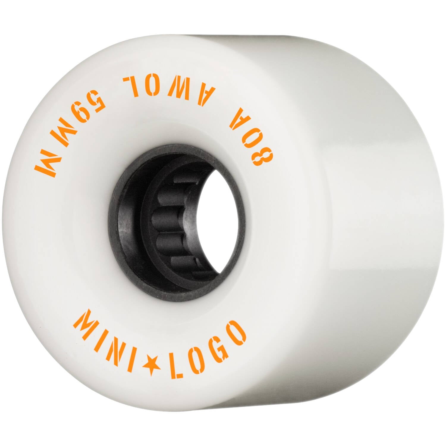 Mini Logo A.W.O.L 80a Longboard Wheels - White 59mm (Pack of 4)