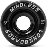 Mindless Viper 80a Longboard Wheels 65mm - Black (Pack of 4)