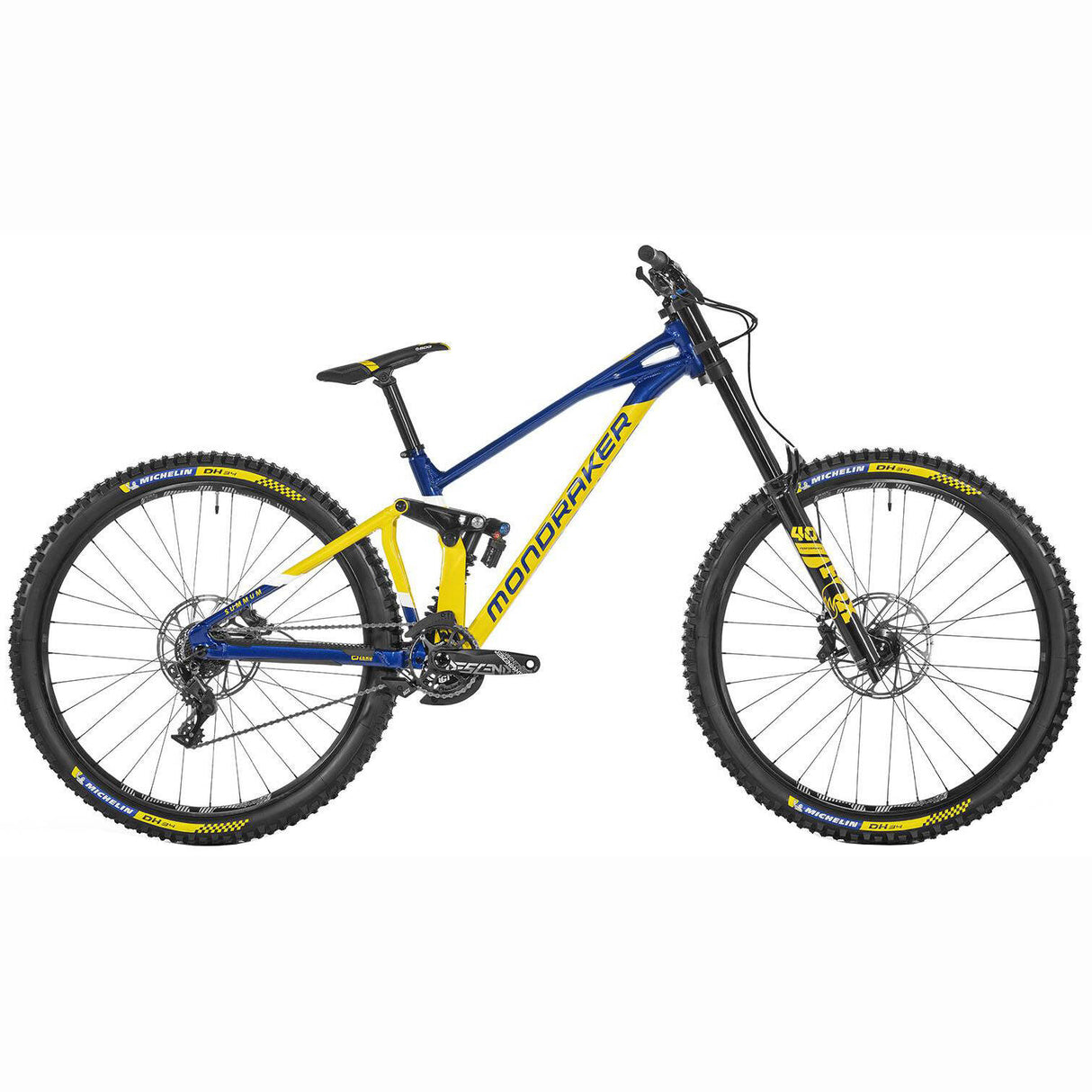 Mondraker Downhill Summum R 29" 2021 Mountain Bike - Gloss Yellow/Gloss Deep Blue