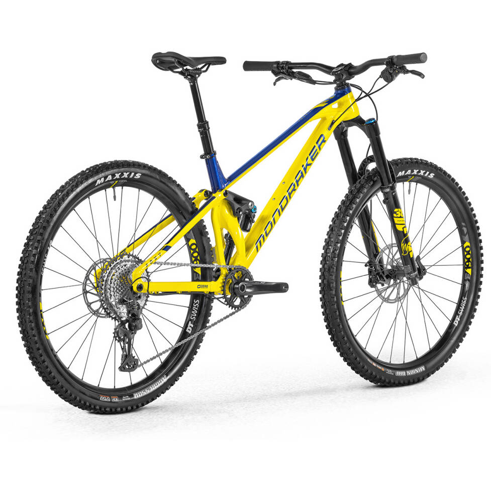 Mondraker Enduro Foxy R 2021 Mountain Bike - Gloss Yellow/Gloss Deep Blue