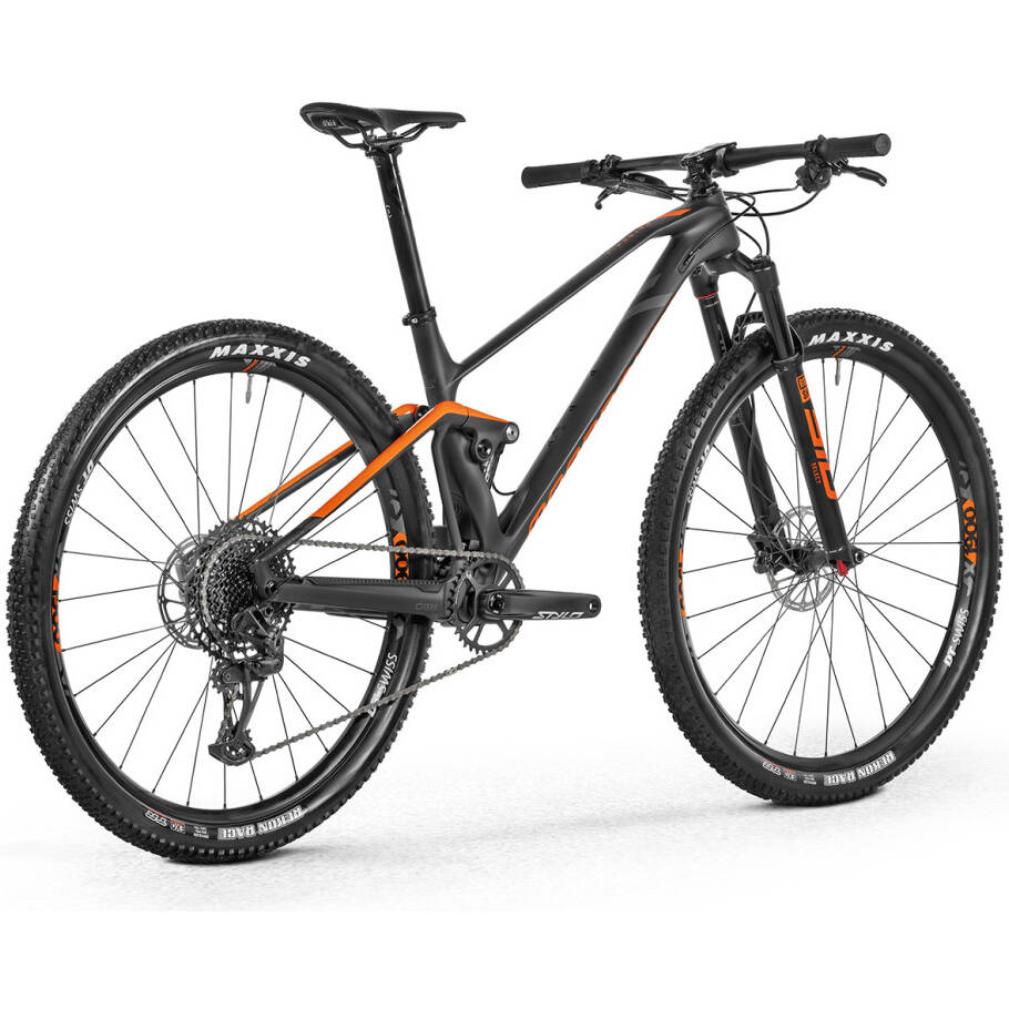 Mondraker XC Race F-Podium Carbon 2021 Mountain Bike - Matte Carbon UD/Gloss Orange/Nimbus Grey