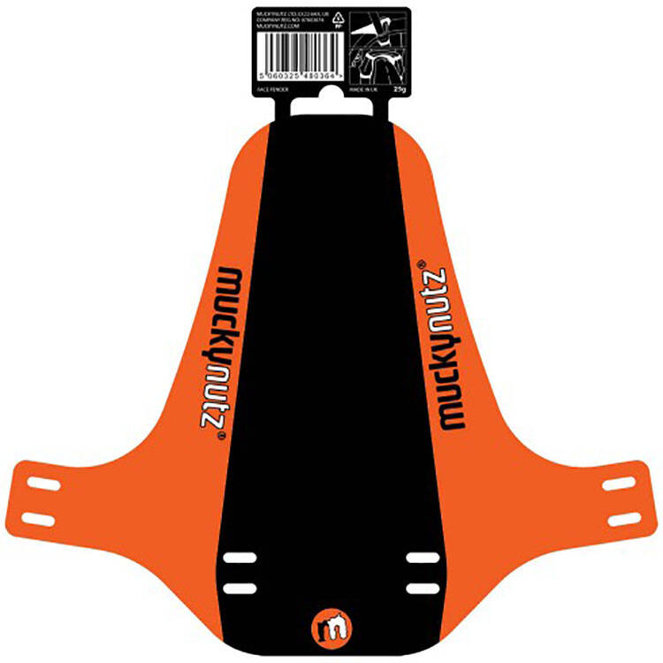 Mucky Nutz Face Fender - Black/Orange