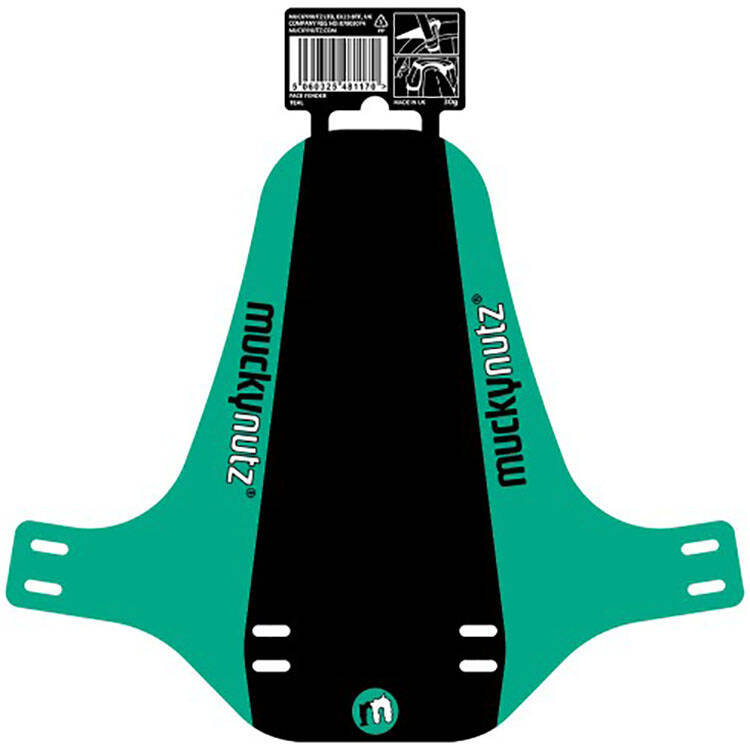 Mucky Nutz Face Fender - Black/Turquoise