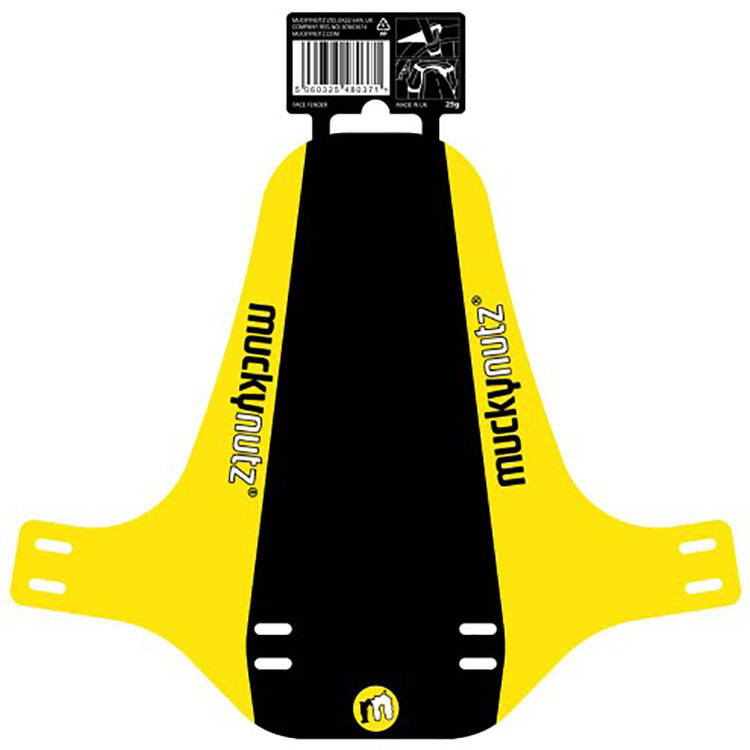 Mucky Nutz Face Fender - Black/Yellow