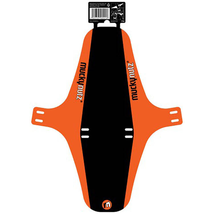 Mucky Nutz Face XL Fender - Black/Orange