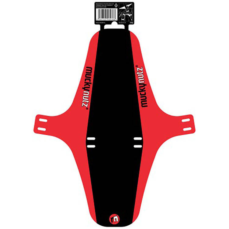 Mucky Nutz Face XL Fender - Black/Red