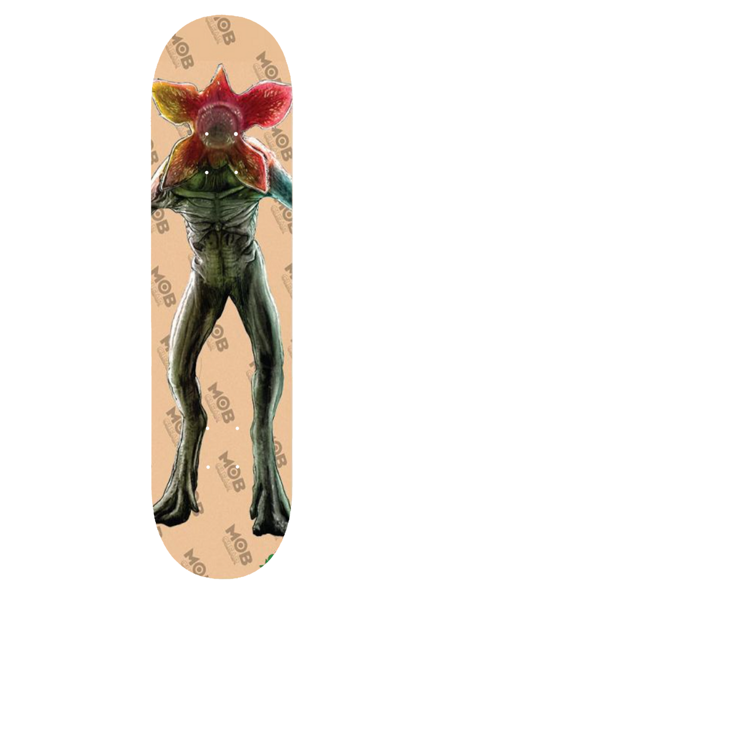MOB x Stranger Things Demogorgon Skateboard Grip Tape - Clear