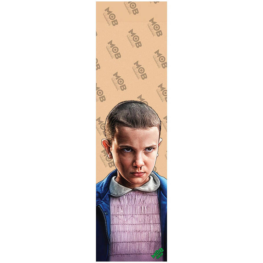 MOB x Stranger Things Eleven Skateboard Grip Tape - Clear