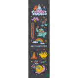 MOB Skate Like A Girl Skateboard Grip Tape - Multi