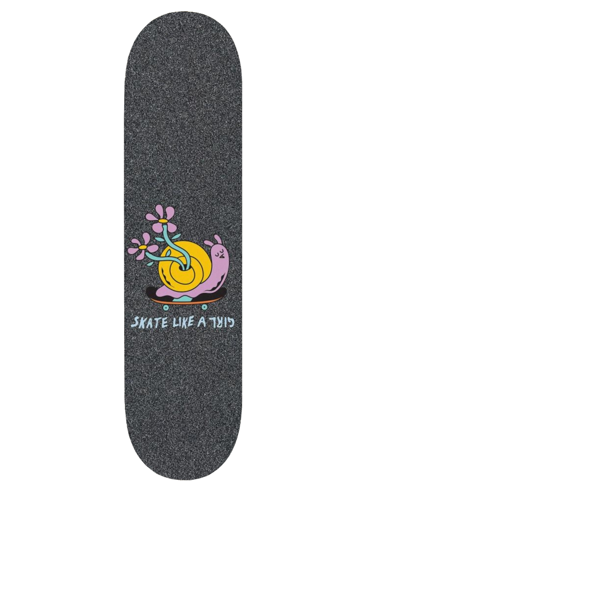 MOB Skate Like A Girl Skateboard Grip Tape - Snail