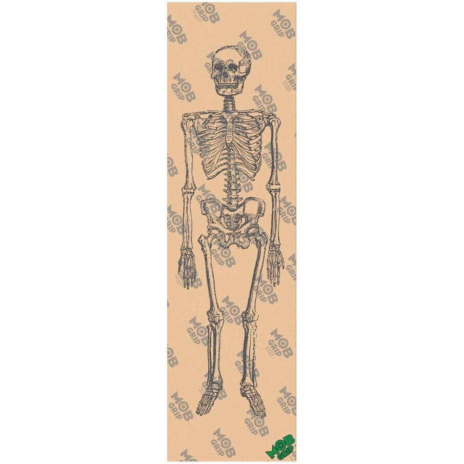 MOB Skeleton Skateboard Grip Tape - Clear