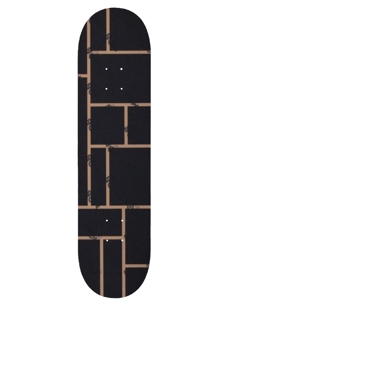 MOB Blocks Skateboard Grip Tape - Black