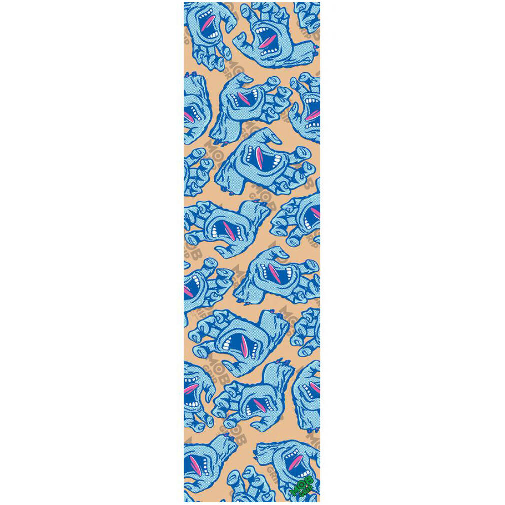MOB x Santa Cruz Toned All Over Hand Skateboard Grip Tape - Clear